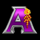 lightning shenlong a letter symbol icon