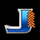 lightning shenlong j letter symbol icon