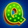 lights camera action q symbol icon
