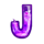 lights of luck j symbol icon