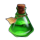 lights of luck potion green symbol icon