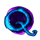 lines of magic q symbol icon