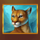 lion gold wildcat symbol icon
