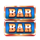 lions land hold and win blue bar symbol icon