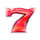 lions land hold and win red 7 symbol icon