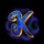 little witchy k symbol icon