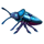 lizards loot blue bug symbol icon