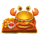 lobster bobs sea food and win it burger symbol icon