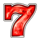 locked hearts 10 crystal seven symbol icon