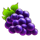 locked hearts 10 grapes symbol icon
