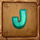 locking archer j symbol icon
