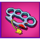 long neck fortune bloody knuckles symbol icon