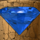 lost treasure blue diamond symbol icon