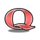 lovely lady q symbol icon