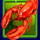 lovely mermaid lobster symbol icon