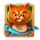 lucies cats cat fish symbol icon