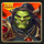 luck and magic orc symbol icon