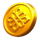luck of the call coin symbol icon