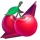 luck reactor slot cherries symbol icon