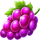 lucky 1spin4win hold and win grape symbol icon