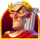 lucky arena hold and win caesar symbol icon
