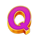 lucky asia q symbol icon