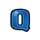 lucky band hold and win q symbol icon