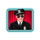 lucky bank robbers policeman symbol icon