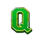 lucky barrel q symbol icon