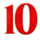 lucky boy 10 symbol icon