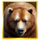 lucky buffalo megaways bear symbol icon