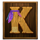 lucky buffalo megaways k symbol icon