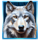 lucky buffalo megaways wolf symbol icon
