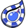 lucky caiman plum chip symbol icon