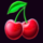 lucky cash and spins cherry symbol icon