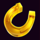 lucky cash and spins horseshoe symbol icon