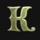 lucky cauldron k symbol icon