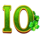 lucky charms trio 10 symbol icon