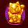lucky coins cat symbol icon