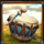 lucky comanche drum symbol icon
