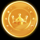 lucky crown 20 coin symbol icon