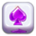 lucky dice spade dice symbol icon