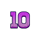 lucky digger 10 symbol icon