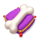 lucky dog bone symbol icon