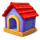 lucky dog dog house symbol icon