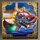 lucky dragon boat blue dragon symbol icon