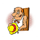 lucky drink old man symbol icon