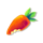 lucky easter carrot symbol icon