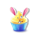 lucky easter cupcake symbol icon