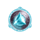 lucky elements water symbol icon